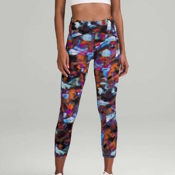 NWT Lululemon Power Thru High-Rise Tight 25" Sz 2 - Picture 1 of 8